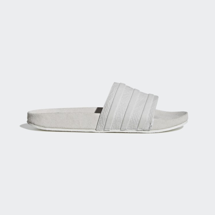 Adilette Desliza Adidas Branco