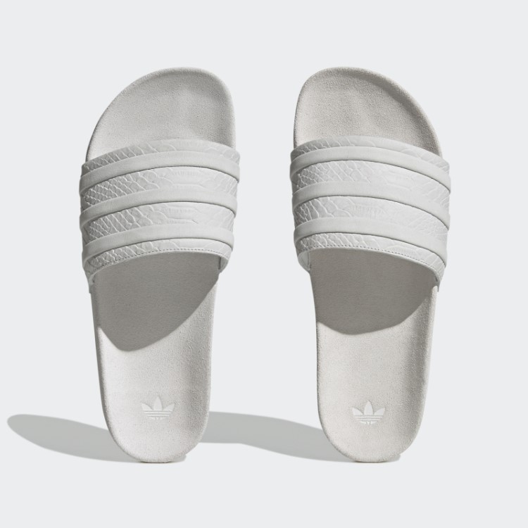 Adilette Desliza Adidas Branco