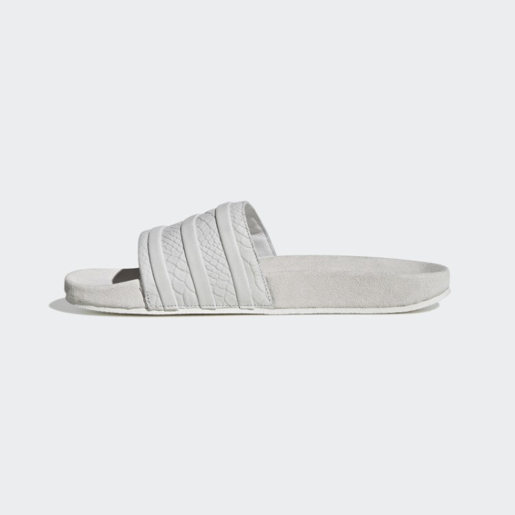 Adilette Desliza Adidas Branco