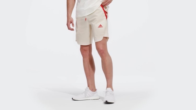 Projetado Para Shorts Gameday Branco Adidas