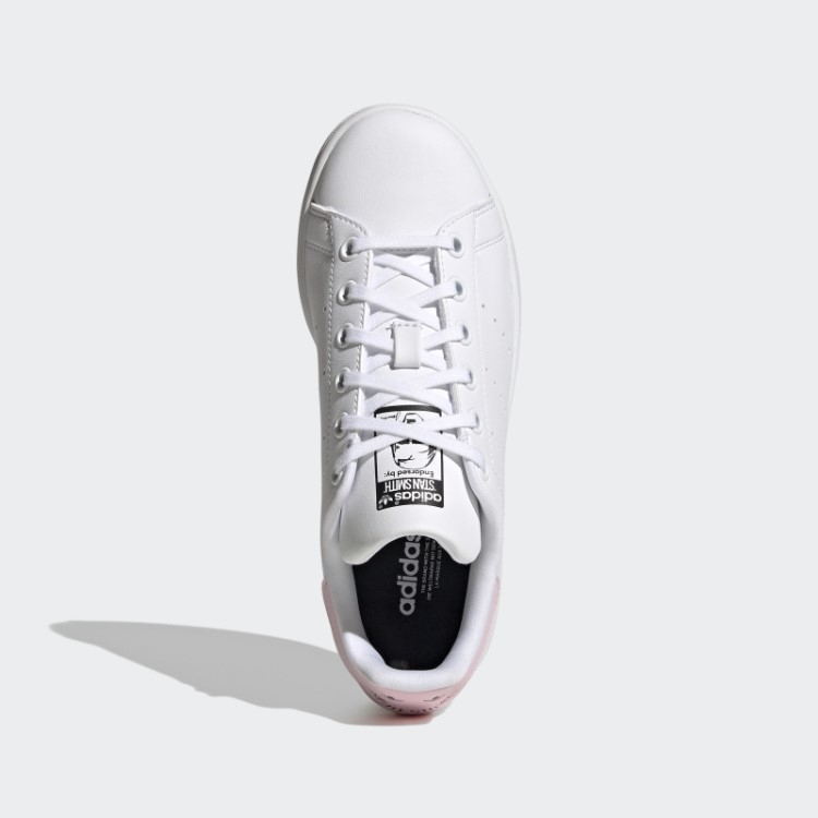 Elegantes Sapatos Pretos Adidas Stan Smith