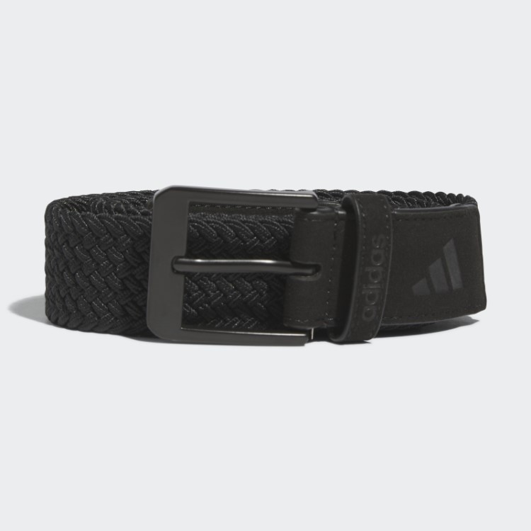 Cinto Elástico Trançado Adidas Preto