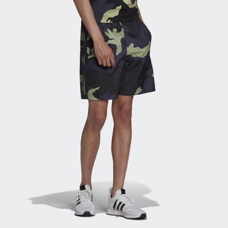 Bermuda Camuflada Adidas Navy
