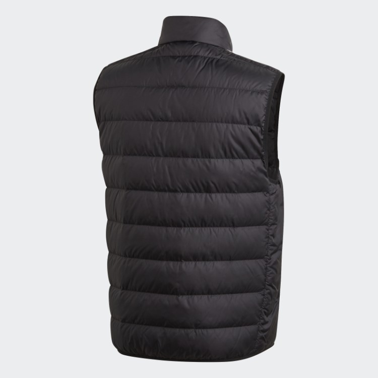 Essentials Colete Light Down Preto Adidas Fashion