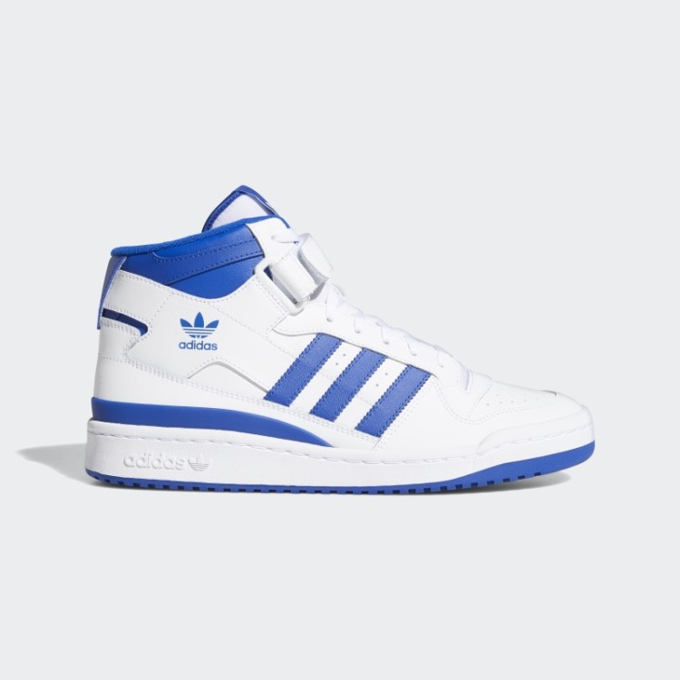 Moda Adidas Forum Sapatos Médios Azul Royal