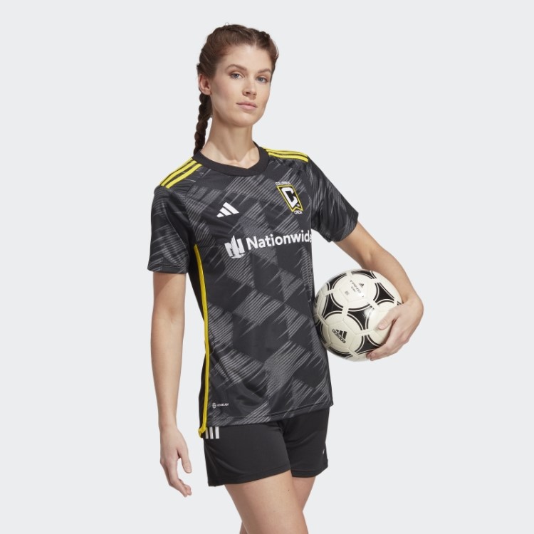 Adidas Columbus Crew 23/24 Away Jersey Amarelo Estiloso