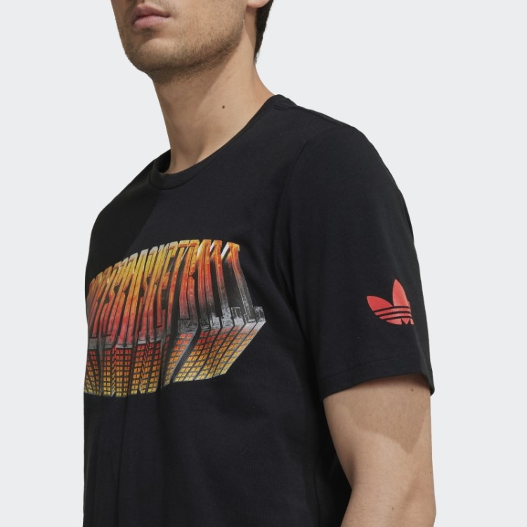 Camiseta Carpenter De Basquete Preta Quente Adidas X Paris