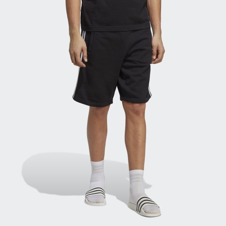 Short De Moletom Adicolor Classics Com As Três Listras Preto Adidas