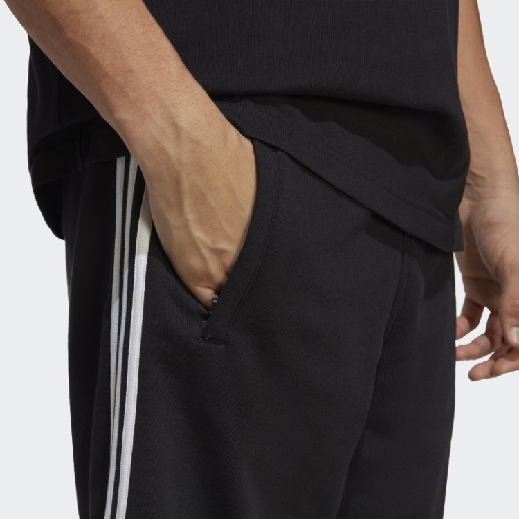 Short De Moletom Adicolor Classics Com As Três Listras Preto Adidas