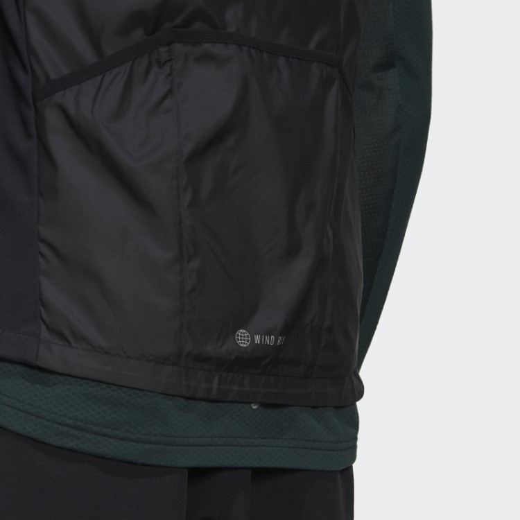 Preto Possui O Colete De Corrida Adidas