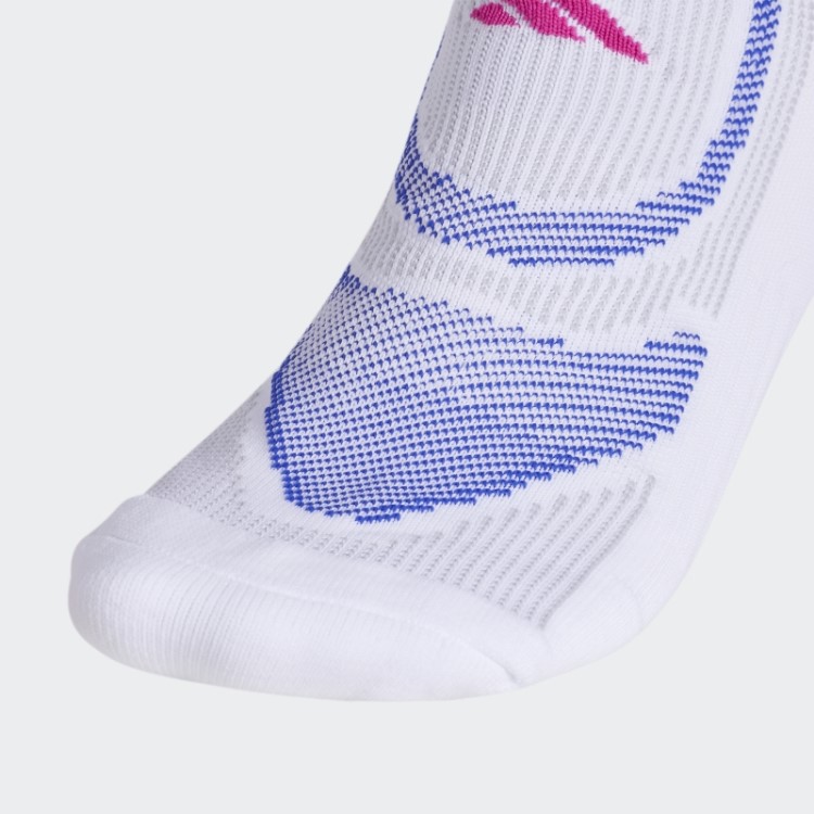 Meias Brancas Adidas Superlite Performance No-show 2 Pares