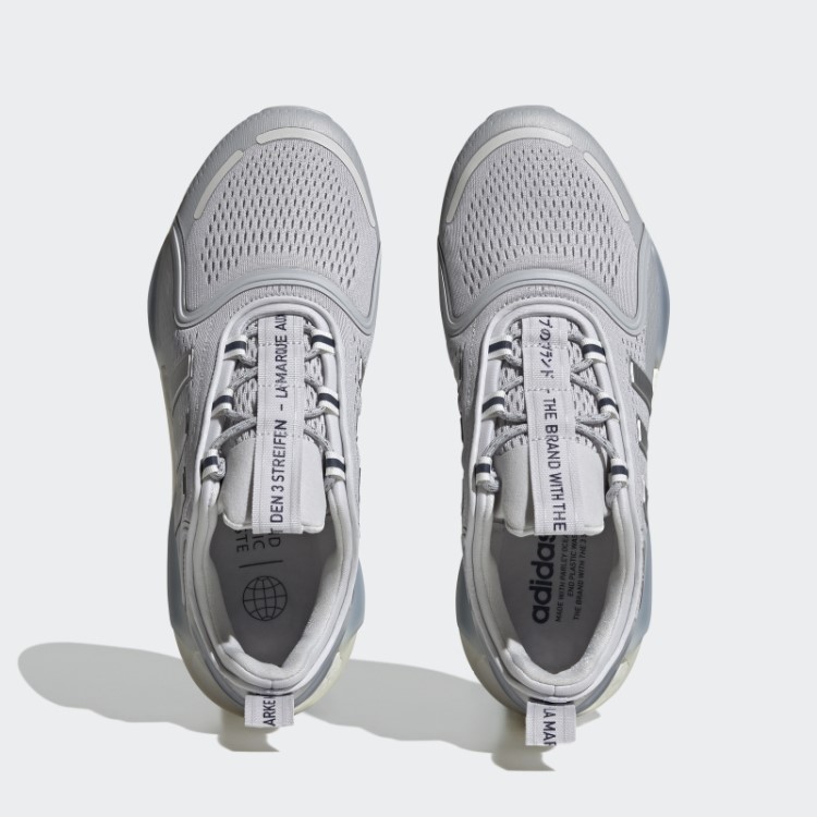 Sapatos Brancos Adidas Nmd-v3 Elegantes