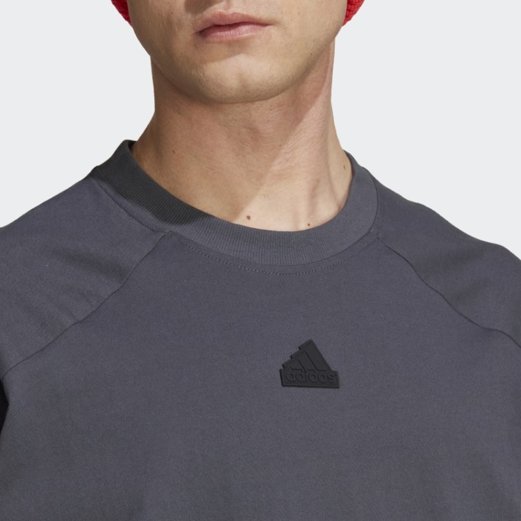 Camiseta Com Design Cinza 4 Gameday Adidas
