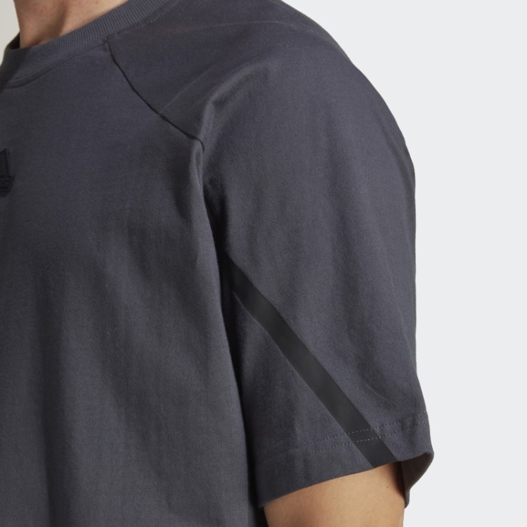 Camiseta Com Design Cinza 4 Gameday Adidas