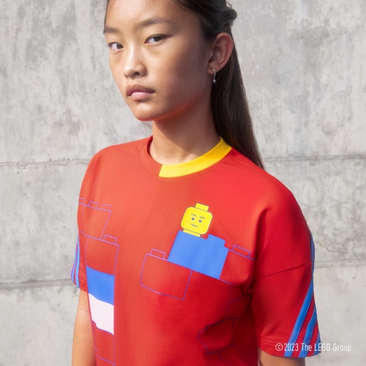 Camiseta Adidas X Classic Lego Red Hot