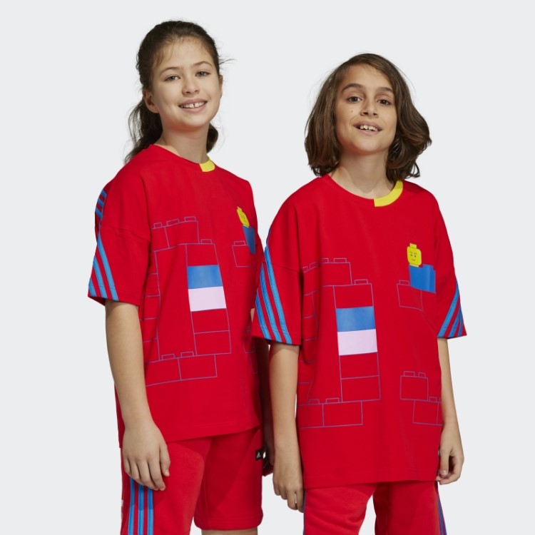 Camiseta Vermelha Adidas X Classic Lego Hot
