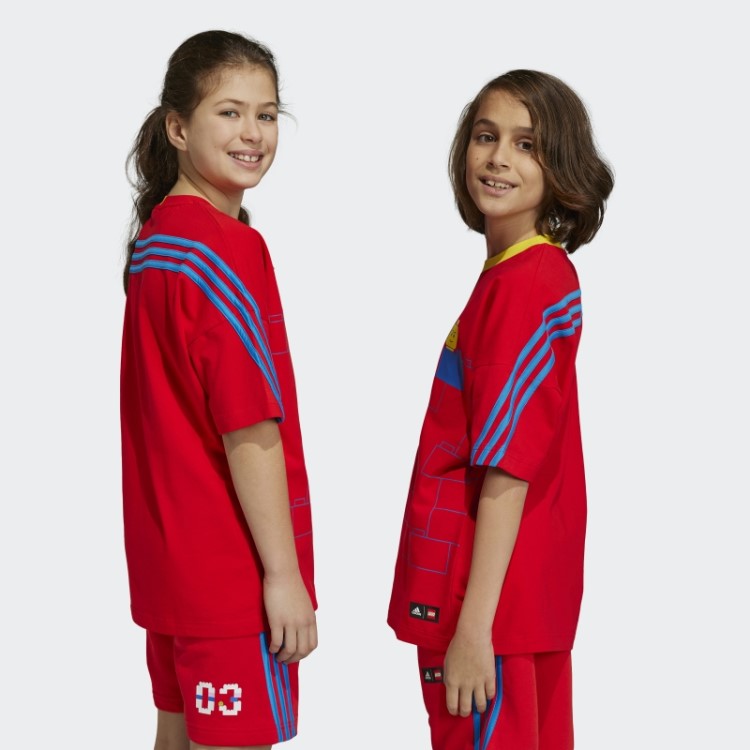 Camiseta Vermelha Adidas X Classic Lego Hot