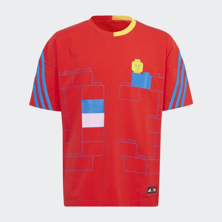 Camiseta Vermelha Adidas X Classic Lego Hot