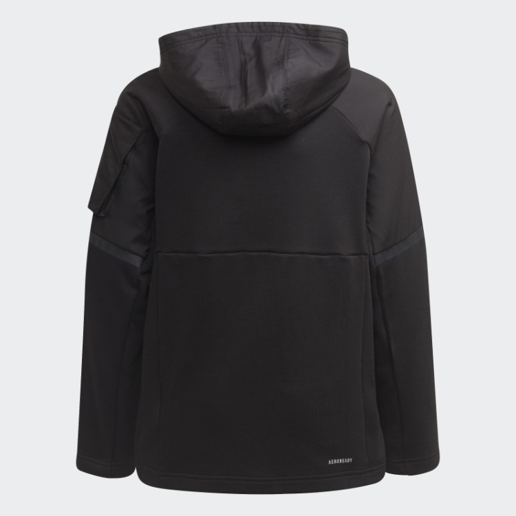 Projetado Para Gameday Moletom Com Zíper Completo Adidas Preto