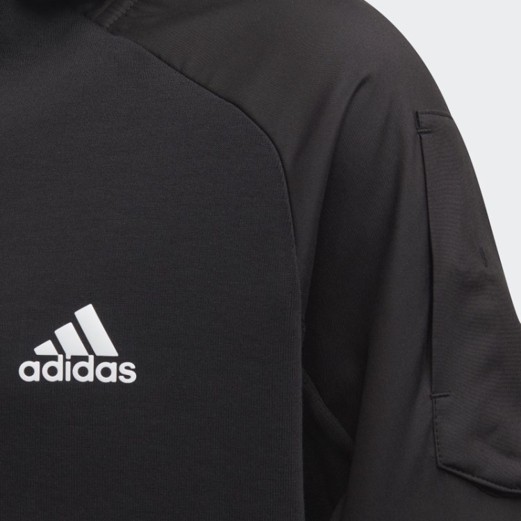 Projetado Para Gameday Moletom Com Zíper Completo Adidas Preto