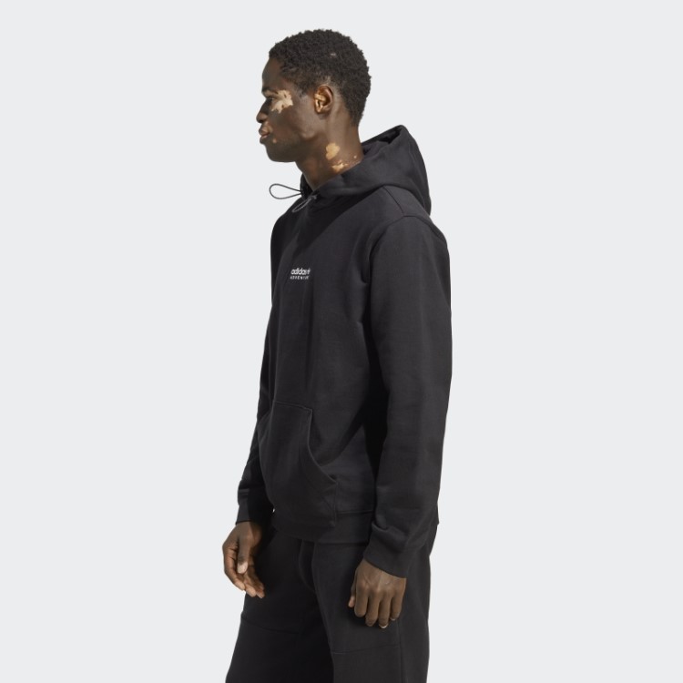 Moletom Com Capuz Preto Quente Adidas Adventure
