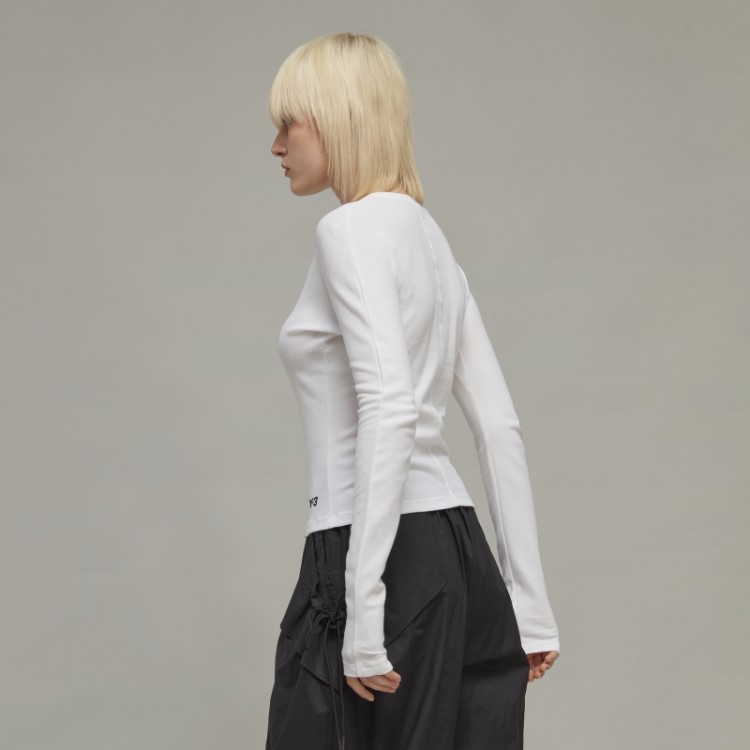 Adidas Y-3 Blusa Manga Longa Justa