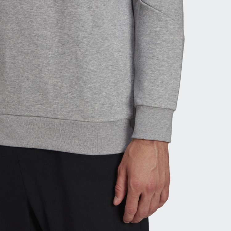 Moletom Cinza Médio Adidas Future Icons Crew