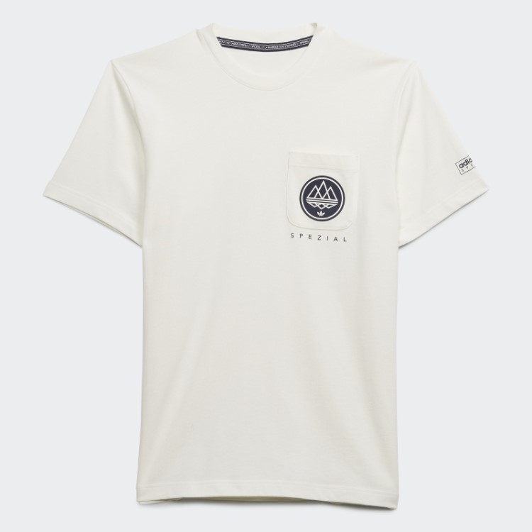 Camiseta Branca Adidas Edgerton
