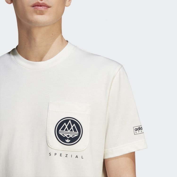Camiseta Branca Adidas Edgerton