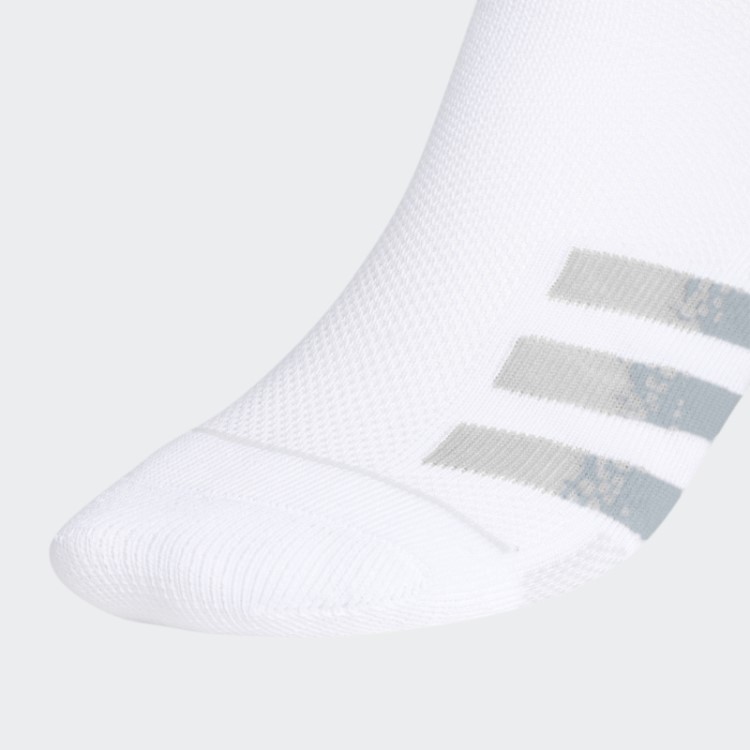 Meias Superlite Listras De Corte Baixo 3 Pares Adidas Branco