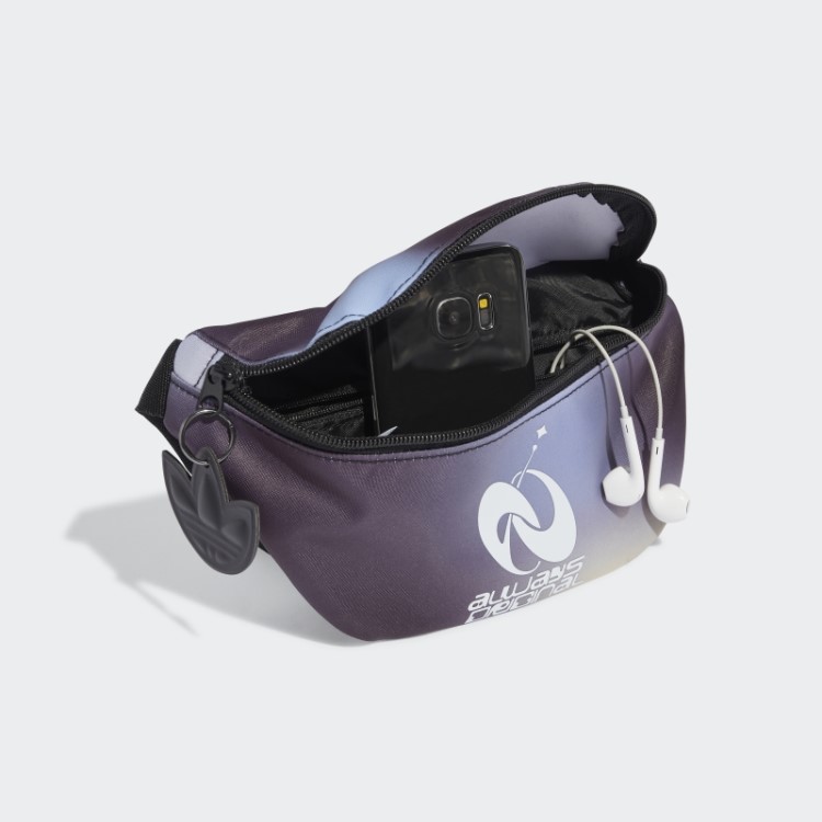 Bolsa De Cintura Preta Adidas