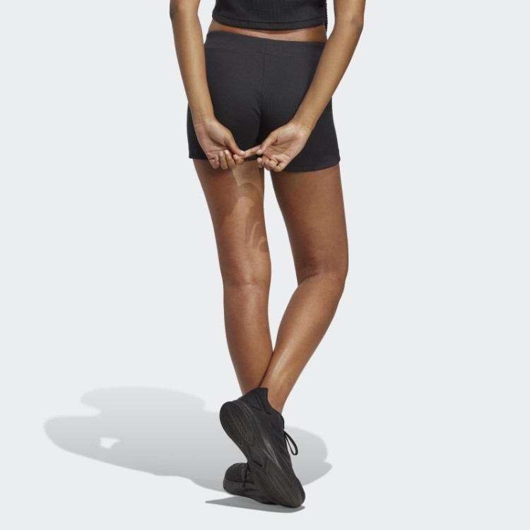 Bermuda Canelada Preta Adidas