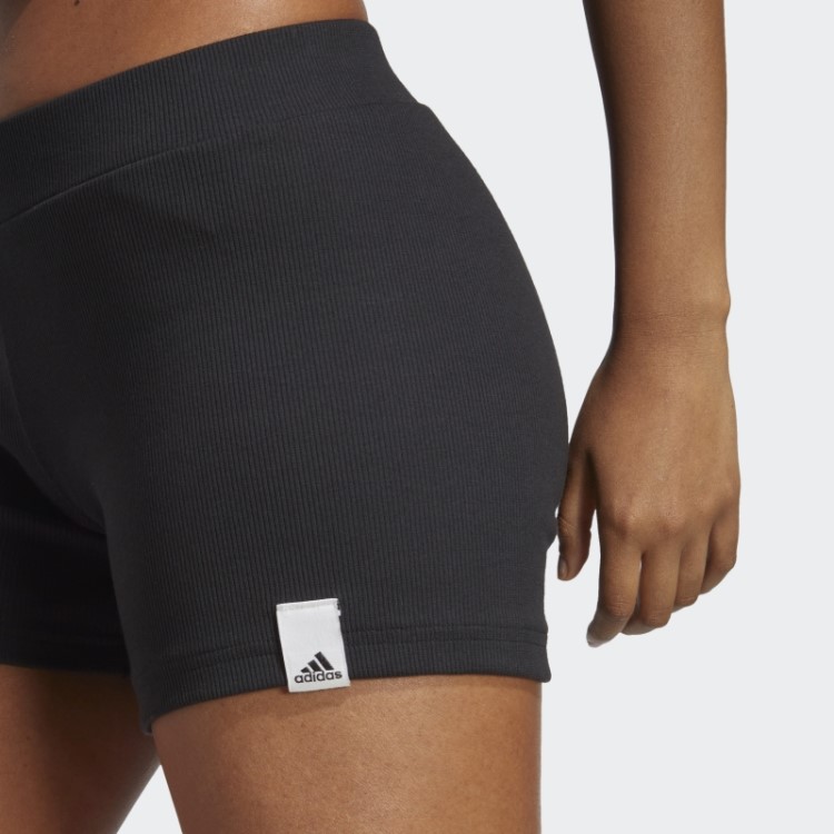 Bermuda Canelada Preta Adidas