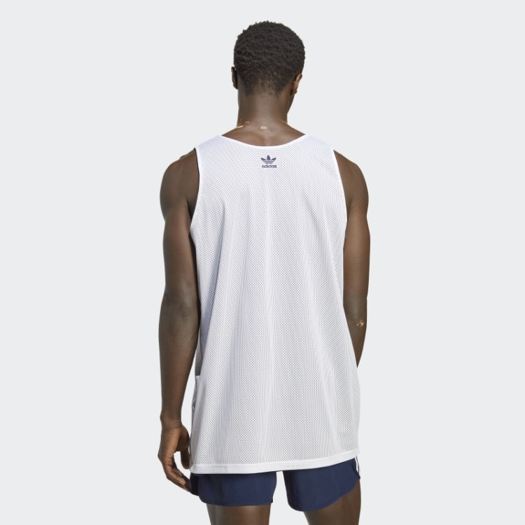 Noite Indigo Adidas Adicolor Classics Camisa De Basquete Trefoil