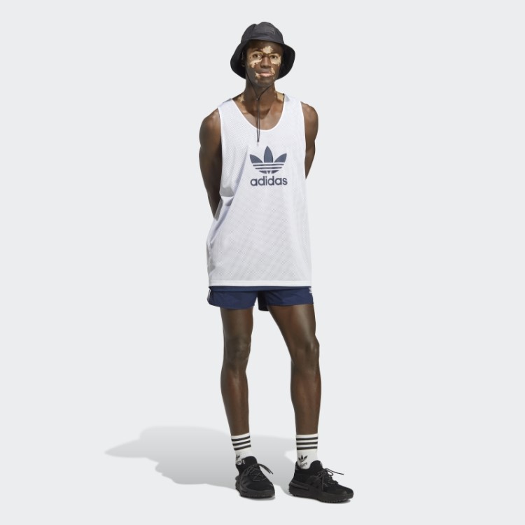 Noite Indigo Adidas Adicolor Classics Camisa De Basquete Trefoil