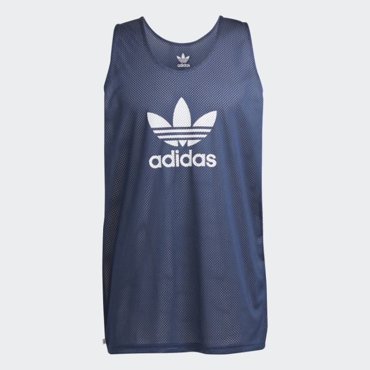 Noite Indigo Adidas Adicolor Classics Camisa De Basquete Trefoil
