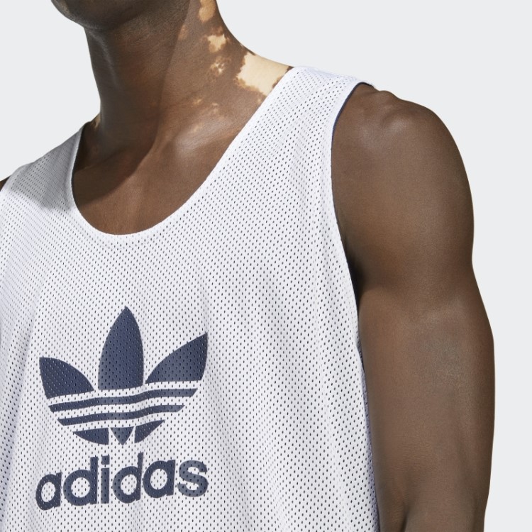 Noite Indigo Adidas Adicolor Classics Camisa De Basquete Trefoil