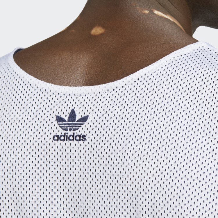 Noite Indigo Adidas Adicolor Classics Camisa De Basquete Trefoil