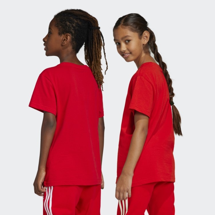 Moda Adidas Trefoil T-shirt Escarlate