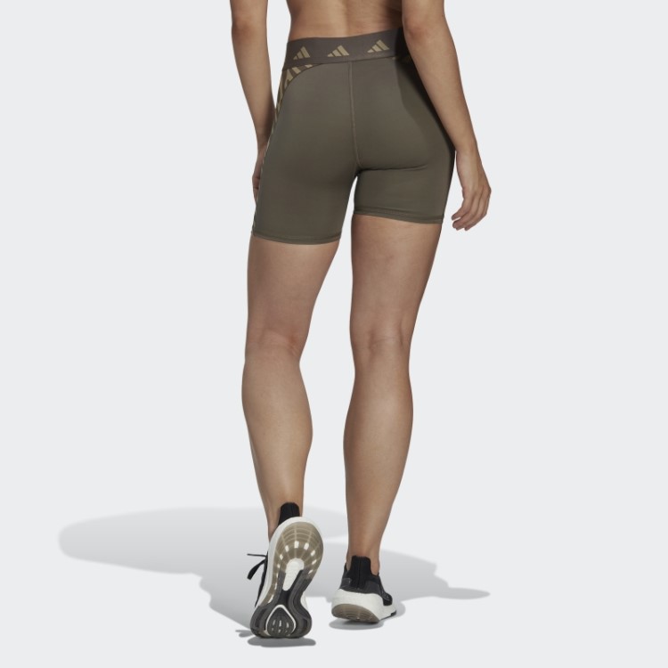 Leggings Curtas De Cintura Alta Hyperglam Techfit Zebra Adidas Fashion