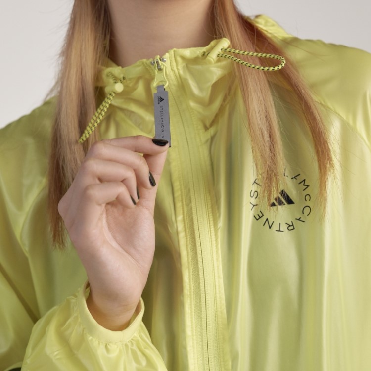 Jaqueta De Corrida Adidas By Stella Mccartney Truepace Amarelo Choque