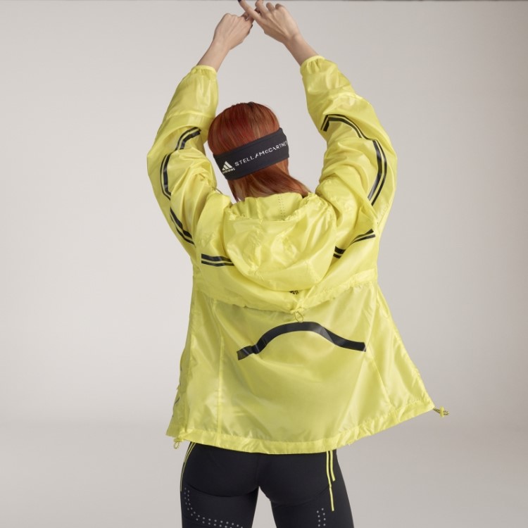 Jaqueta De Corrida Adidas By Stella Mccartney Truepace Amarelo Choque