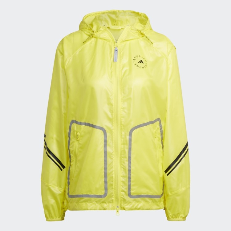 Jaqueta De Corrida Adidas By Stella Mccartney Truepace Amarelo Choque