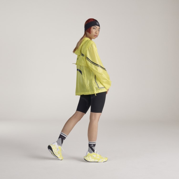 Jaqueta De Corrida Adidas By Stella Mccartney Truepace Amarelo Choque