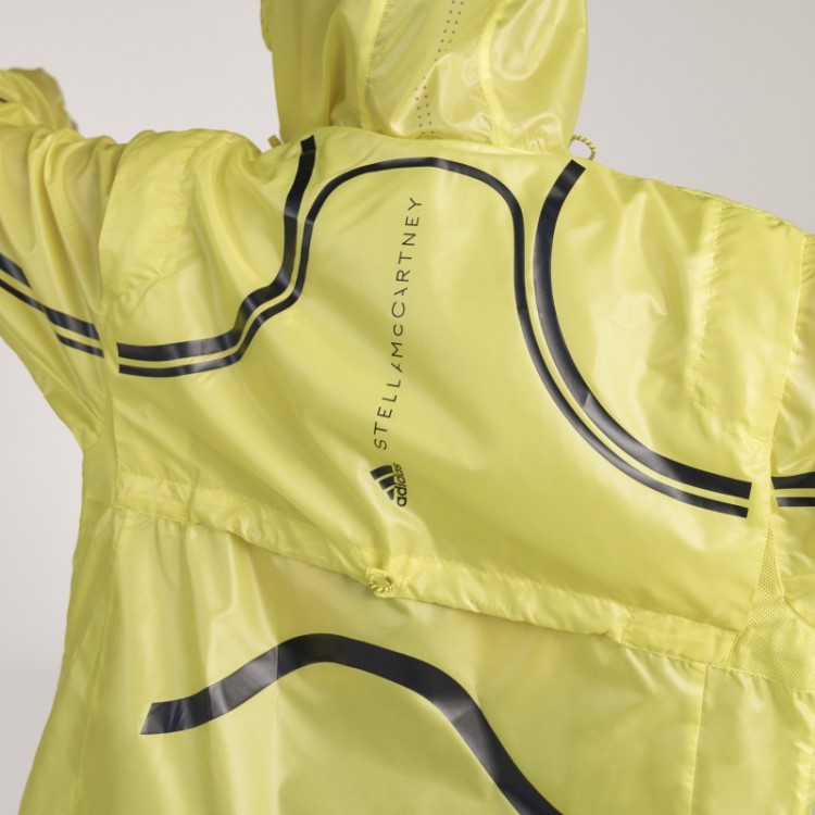 Jaqueta De Corrida Adidas By Stella Mccartney Truepace Amarelo Choque