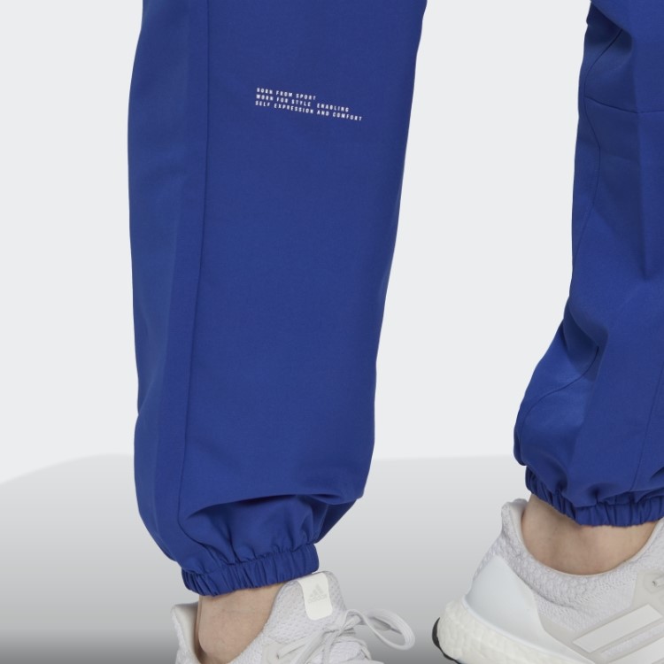 Calças De Tecido Adidas Azuis