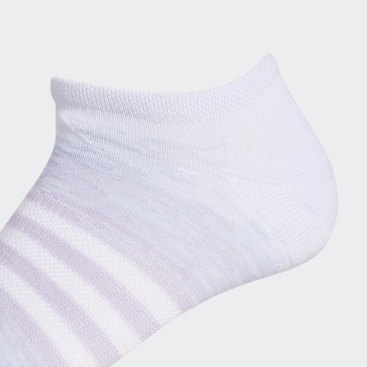 Meias Brancas Adidas Ombre No-show 6 Pares