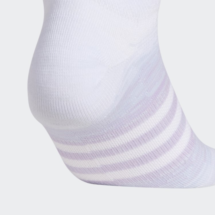 Meias Brancas Adidas Ombre No-show 6 Pares