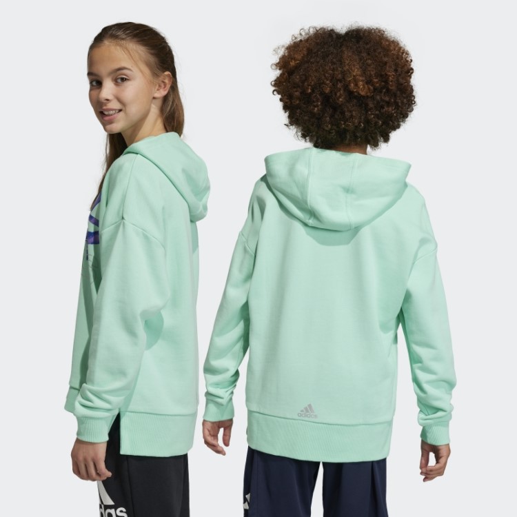 Moletom Com Capuz Gráfico De Dança Verde Adidas