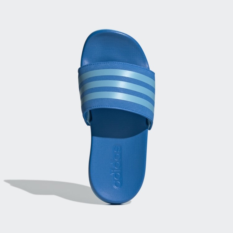 Chinelos De Conforto Adilette Blue Rush Adidas